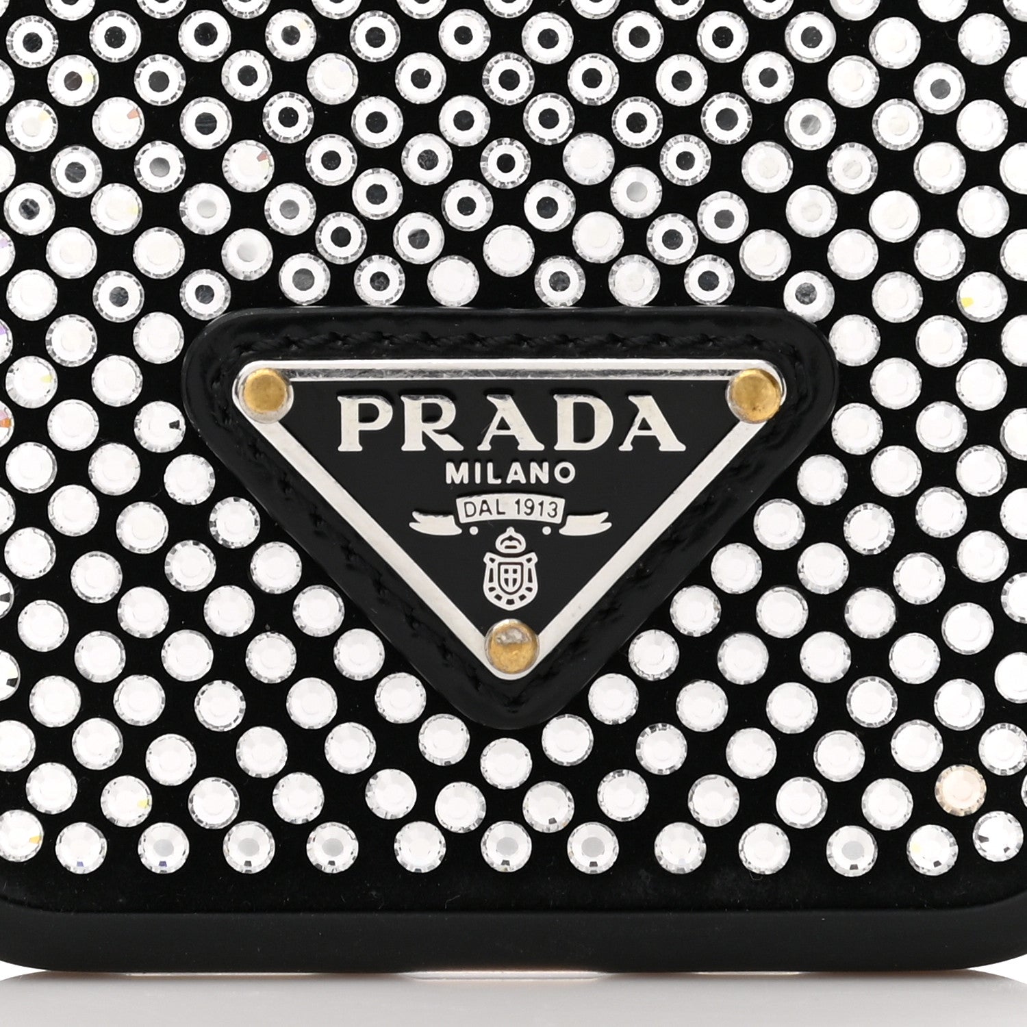 Prada Satin Crystal iPhone 12 Case Cristal 4 of 4