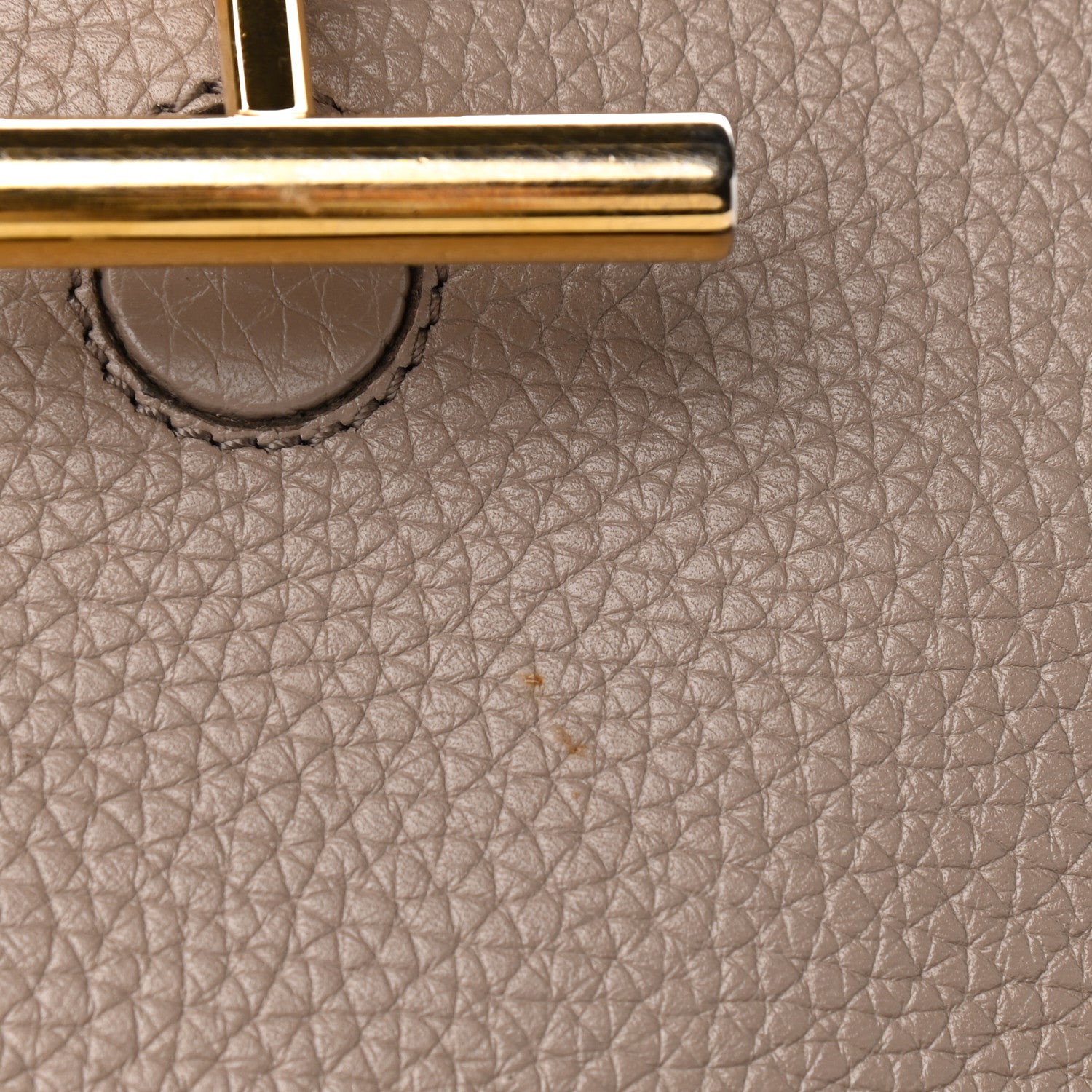 Tom Ford Grained Calfskin Large T Clasp Tara Crossbody Bag Silk Taupe 13 of 15