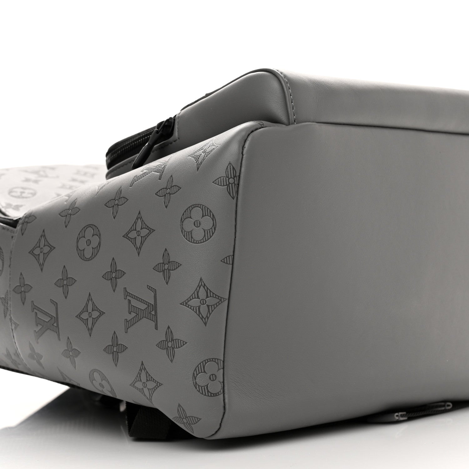 Louis Vuitton Calfskin Monogram Racer Backpack Grey 8 of 9