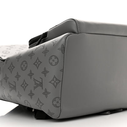 Louis Vuitton Calfskin Monogram Racer Backpack Grey 8 of 9
