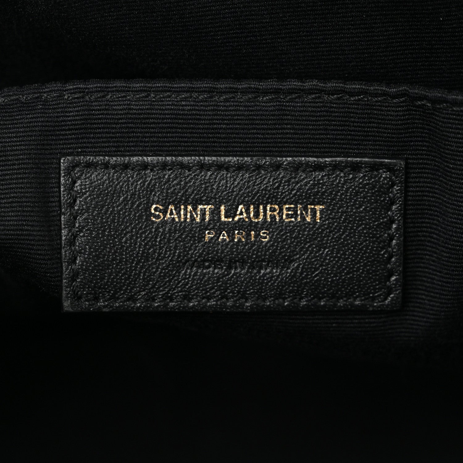 Saint Laurent Calfskin Matelasse Monogram Lou Camera Bag Dark Beige 7 of 15