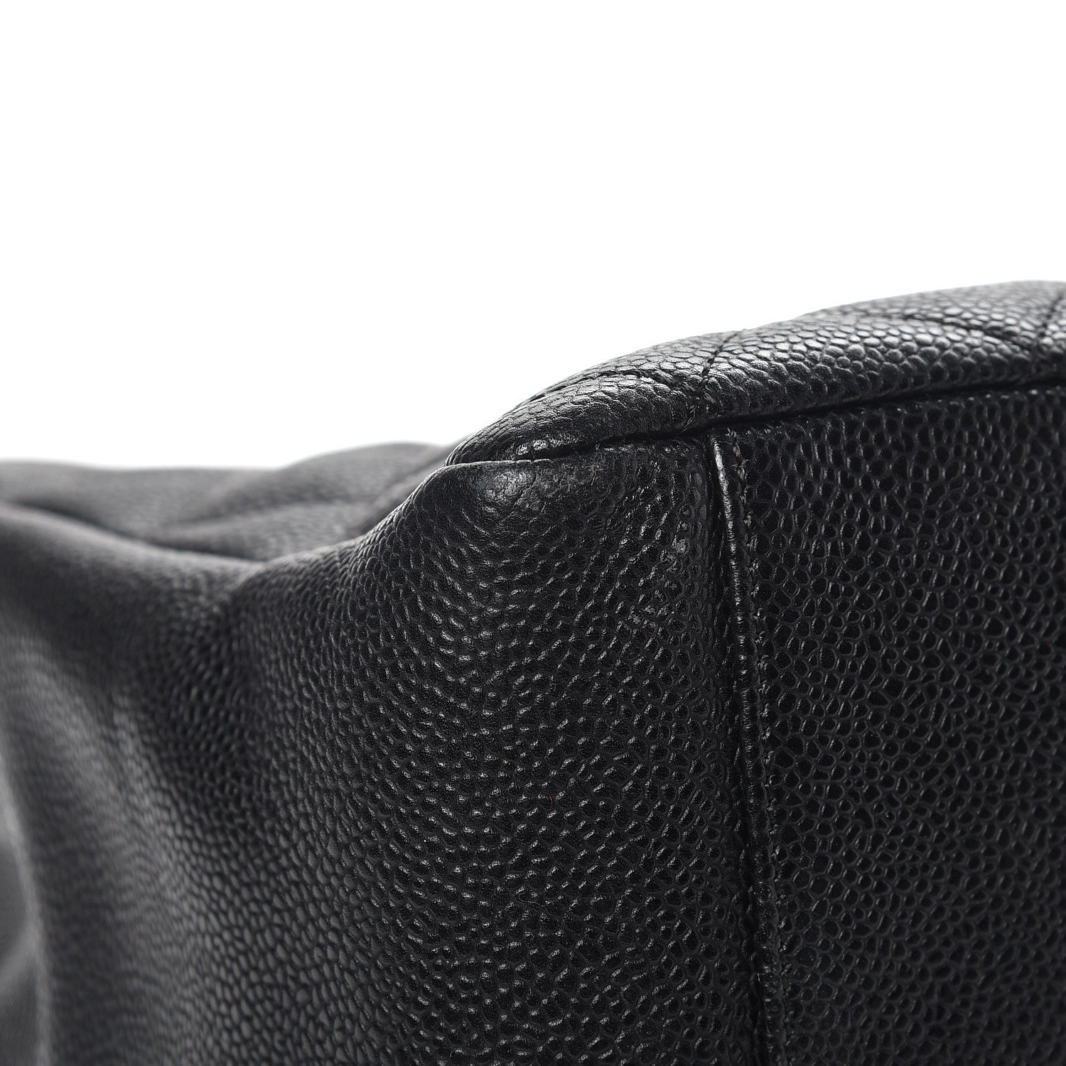 Chanel Caviar Quilted Grand Shopping Tote GST Black 9 of 13
