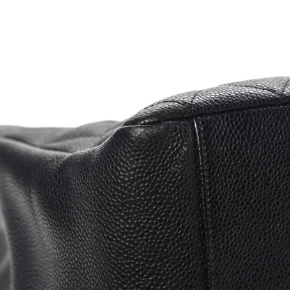 Chanel Caviar Quilted Grand Shopping Tote GST Black 9 of 13