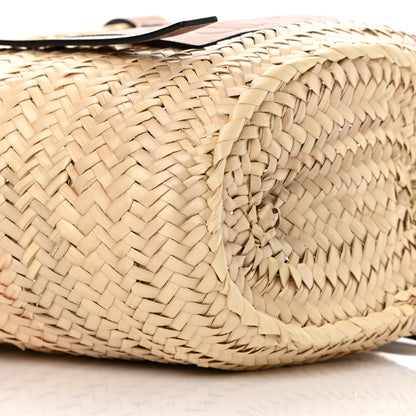 Loewe Raffia Basket Tote Bag Natural Tan 10 of 12