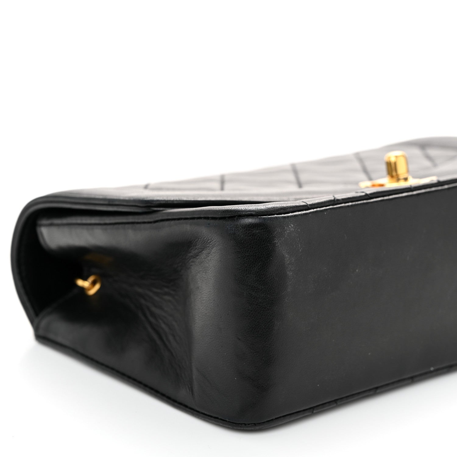 Chanel Lambskin Quilted Small Single Flap Black 9 of 10