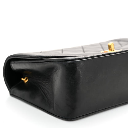 Chanel Lambskin Quilted Small Single Flap Black 9 of 10