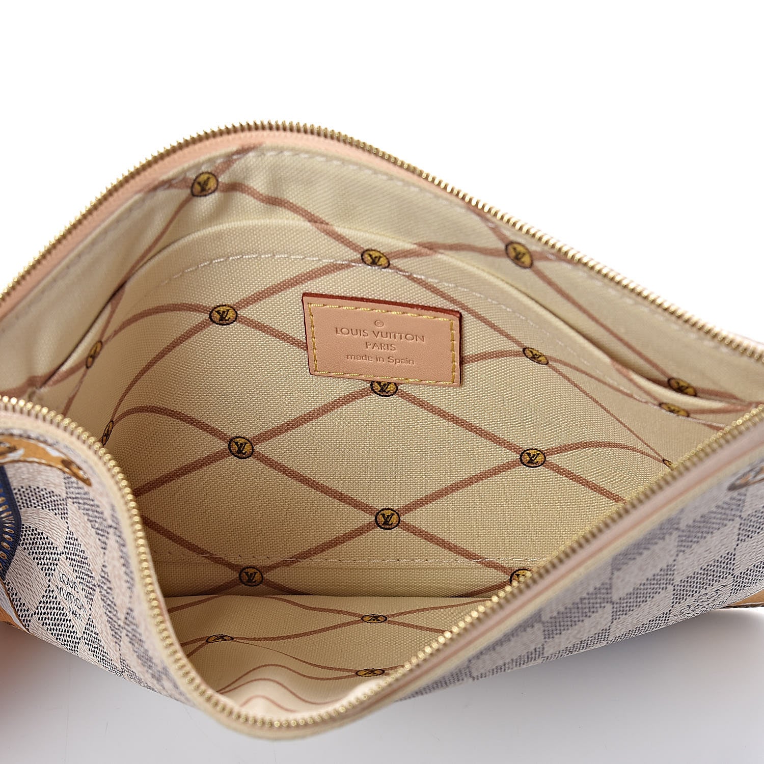 Louis Vuitton Damier Azur Saint Barth Summer Trunks Neverfull MM GM Pochette 5 of 6