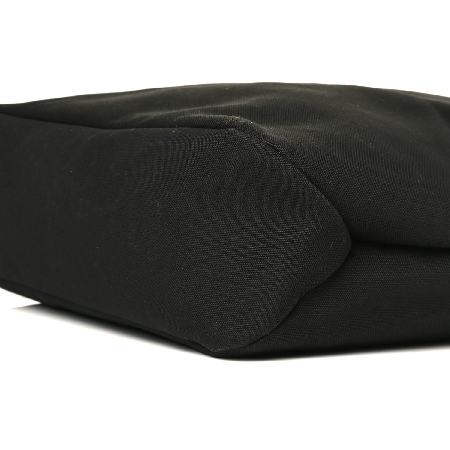Prada Canapa Racing Logo Shopping Tote Black Verde 9 of 10