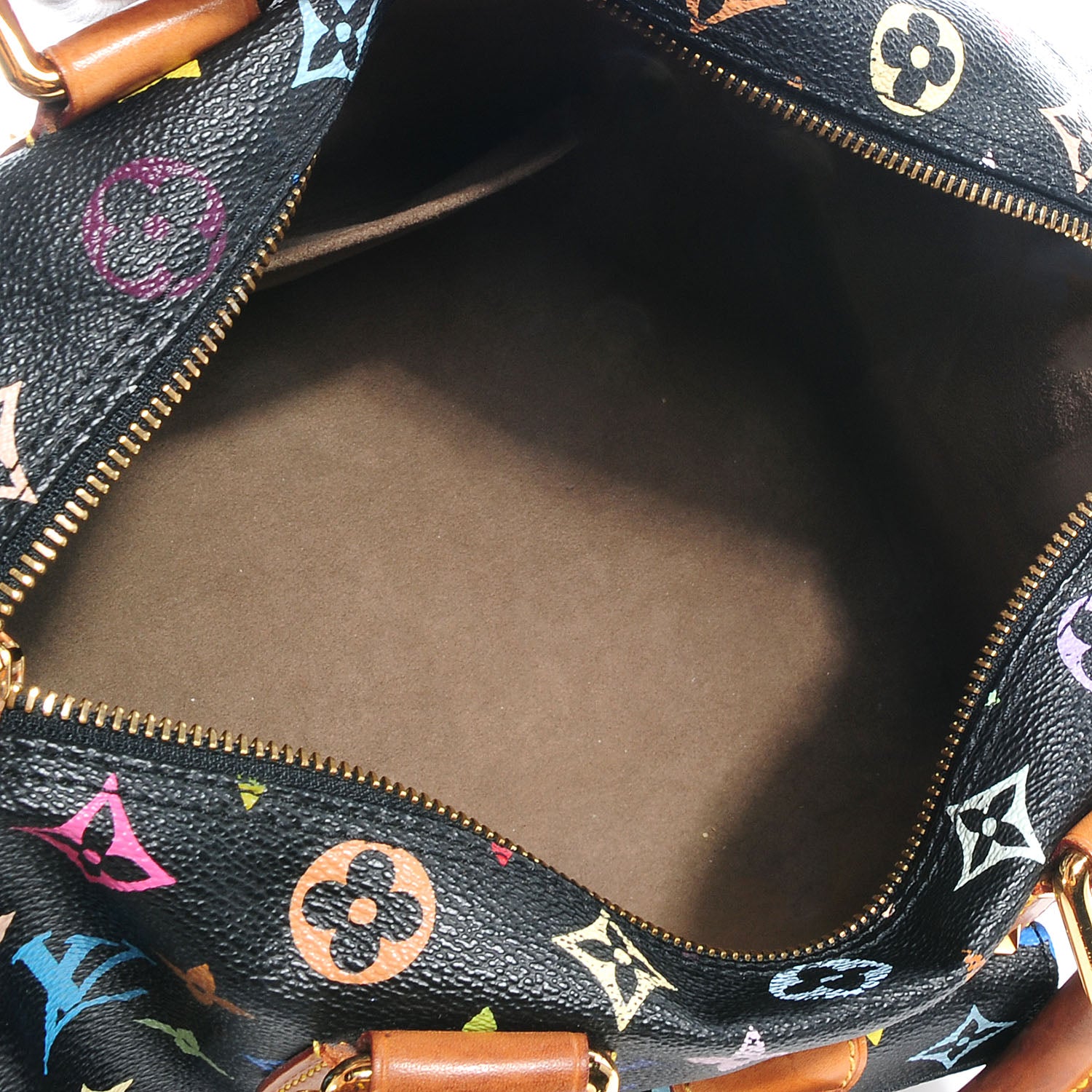 Louis Vuitton Monogram Multicolor Speedy 30 Black 5 of 7