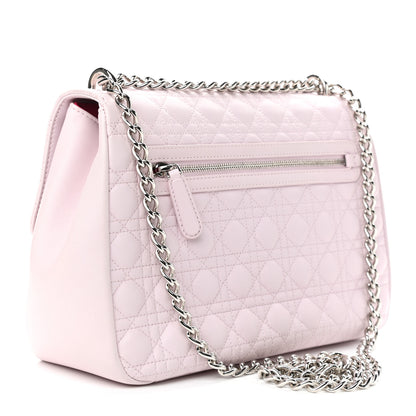 Christian Dior Lambskin Cannage Large Miss Dior Flap Light Pink 3 of 10