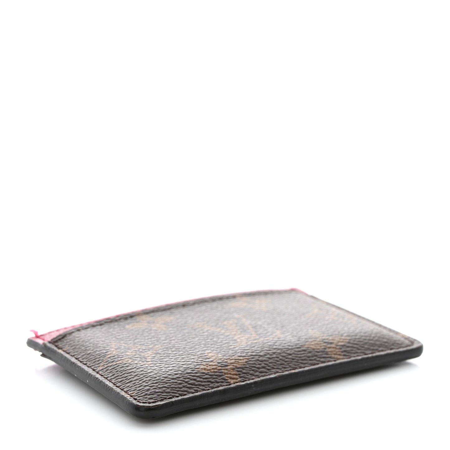 Monogram Card Holder Fuchsia