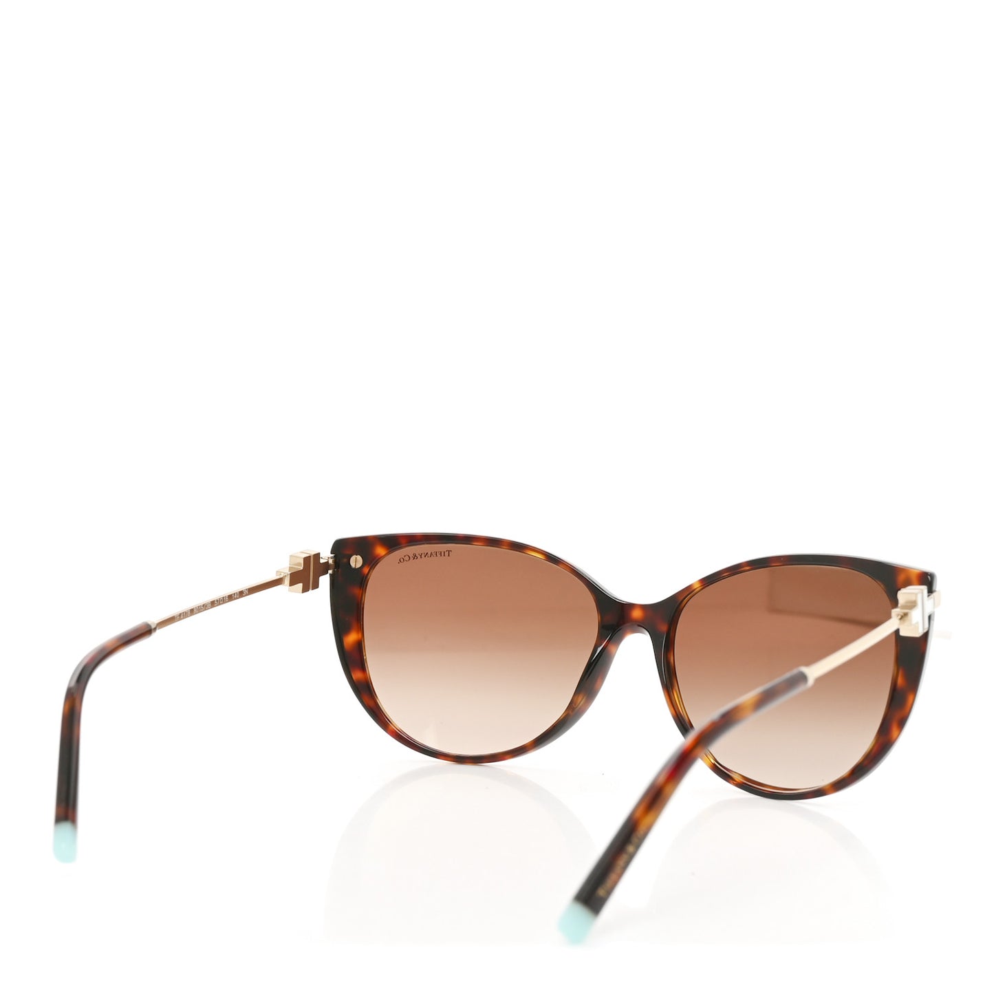 Acetate Metal Mother of Pearl T Wire Sunglasses TF4178 Havana Brown