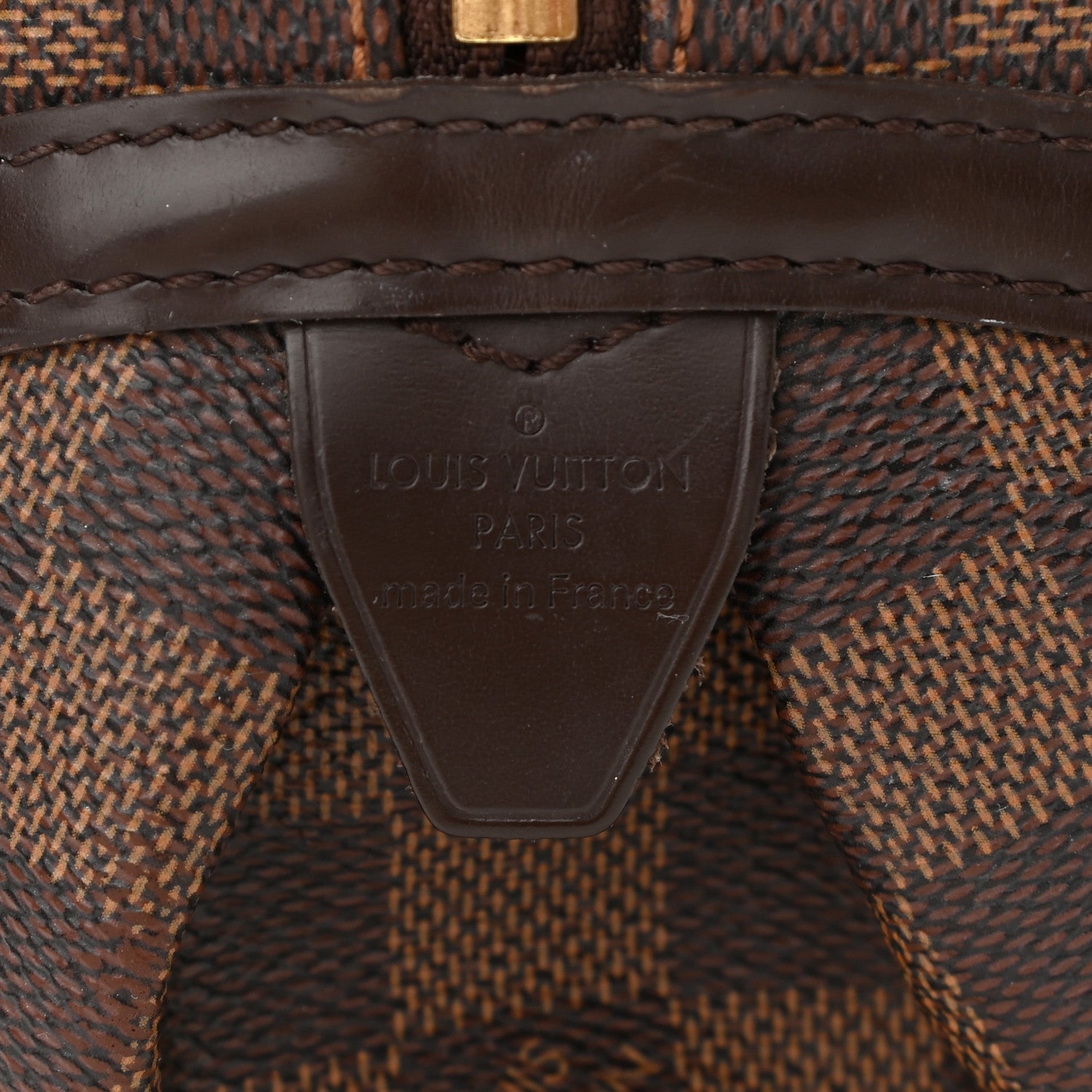 Louis Vuitton Damier Ebene Rivington GM 6 of 10