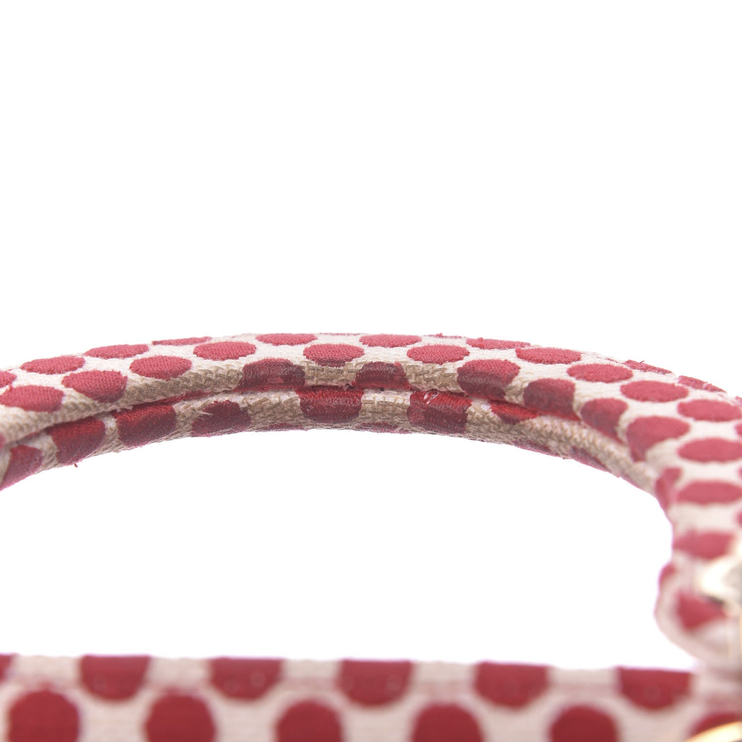 Christian Dior Canvas Medium DiorAmour Dots Lady D-Lite Red 11 of 16