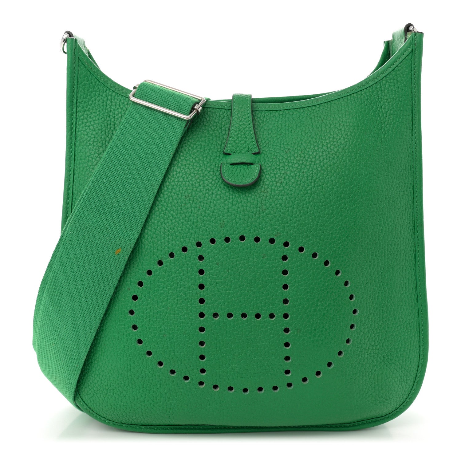Hermes Taurillon Clemence Evelyne III PM Bambou 1 of 14