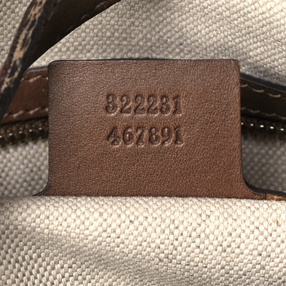 Gucci GG Supreme Monogram Margaux Calfskin Medium Nice Boston Beige Ebony Acero 6 of 11