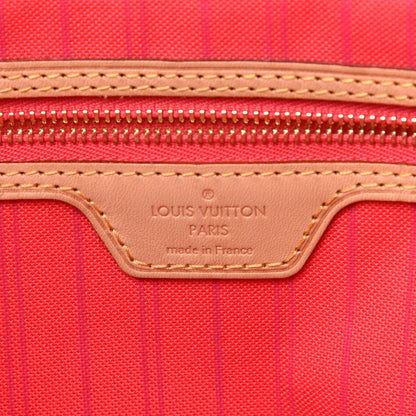Louis Vuitton Damier Azur Delightful PM Pink 8 of 12