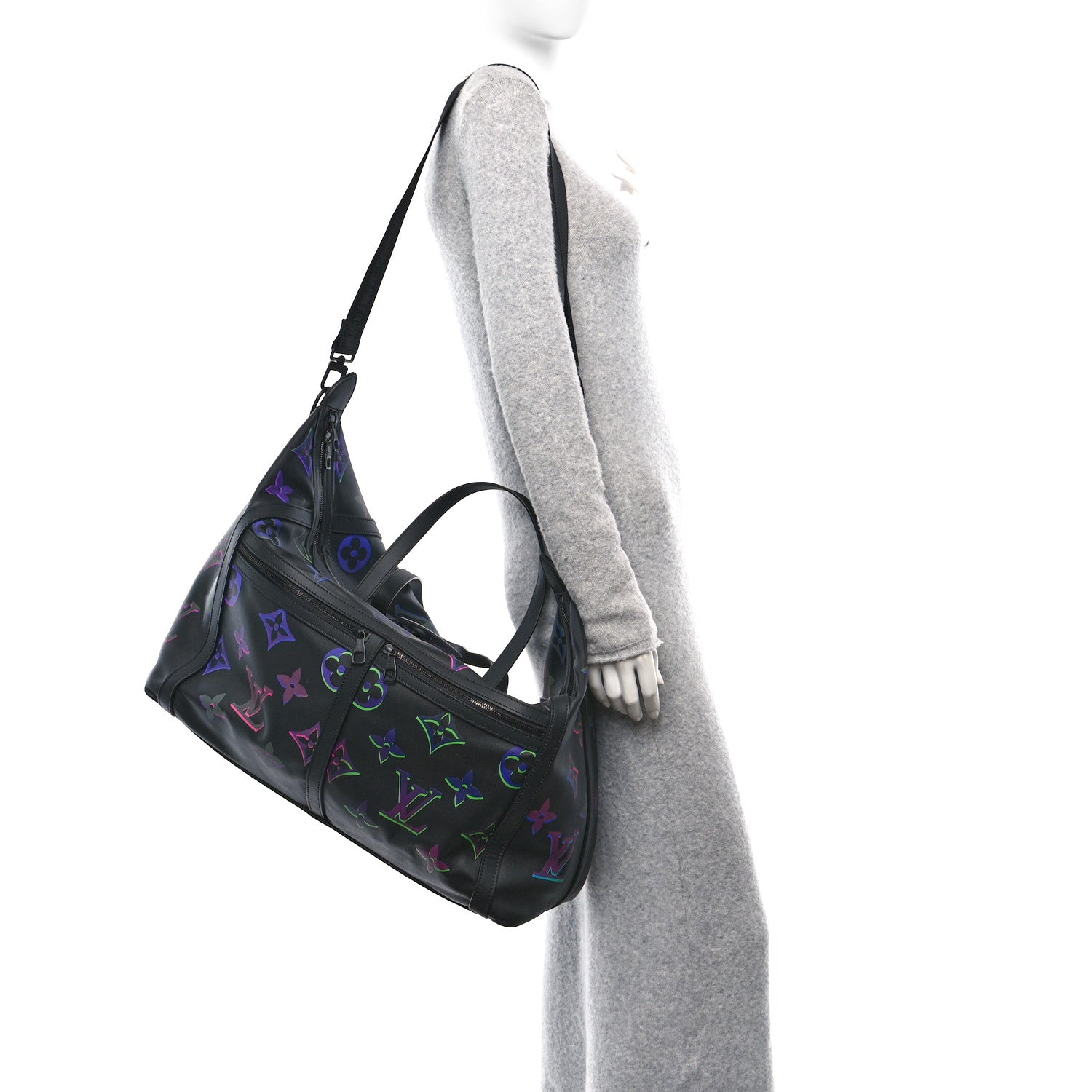 Louis Vuitton Calfskin Monogram Spotlight Comet Meteor