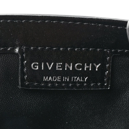 Givenchy Box Calfskin Mini Cut Out Shoulder Bag Black 6 of 10