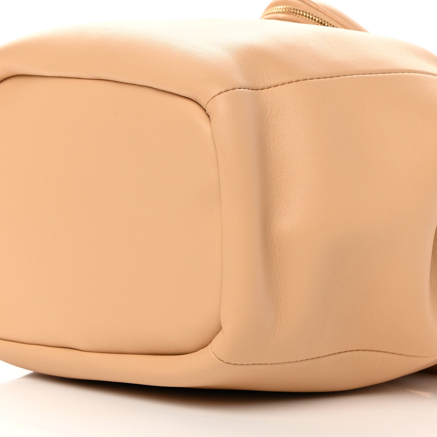 Calfskin Large Beak Tote Almond