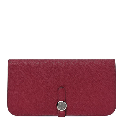 Hermes Togo Dogon Recto Verso Wallet Rubis 1 of 4