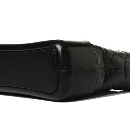 Chanel Aged Calfskin Quilted Medium Gabrielle Hobo Black 10 of 16