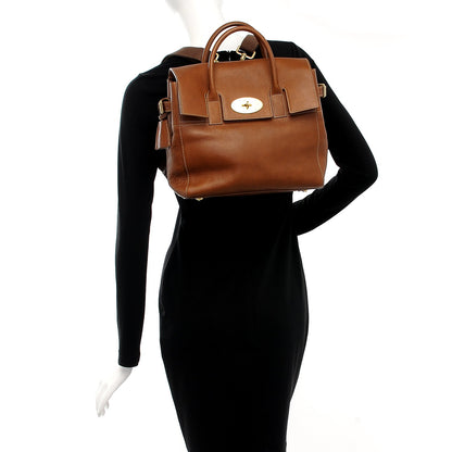 Mulberry Natural Leather Cara Delevigne Convertible Satchel Oak 2 of 12