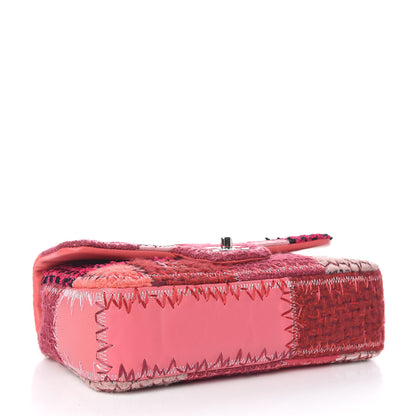 Chanel Lambskin Tweed Patchwork Medium Single Flap Multicolor 4 of 10
