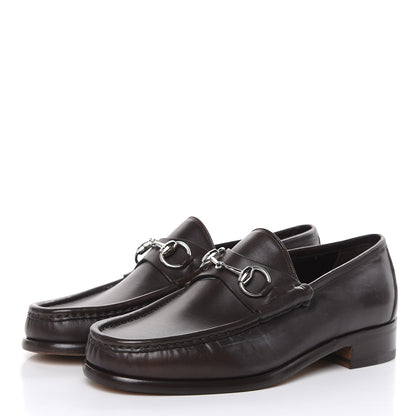 Gucci Calfskin Mens 1953 Horsebit Loafers 6 Marrone 3 of 13