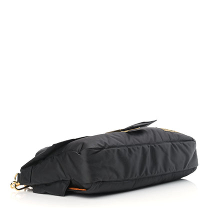 Fendi X PORTER Nylon XL Belt Baguette Bag Black 3 of 12