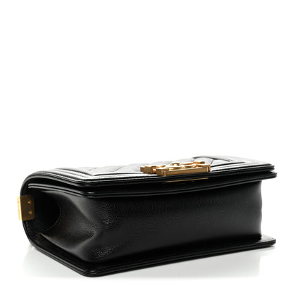Chanel Caviar Quilted Small Boy Flap Black 4 of 11