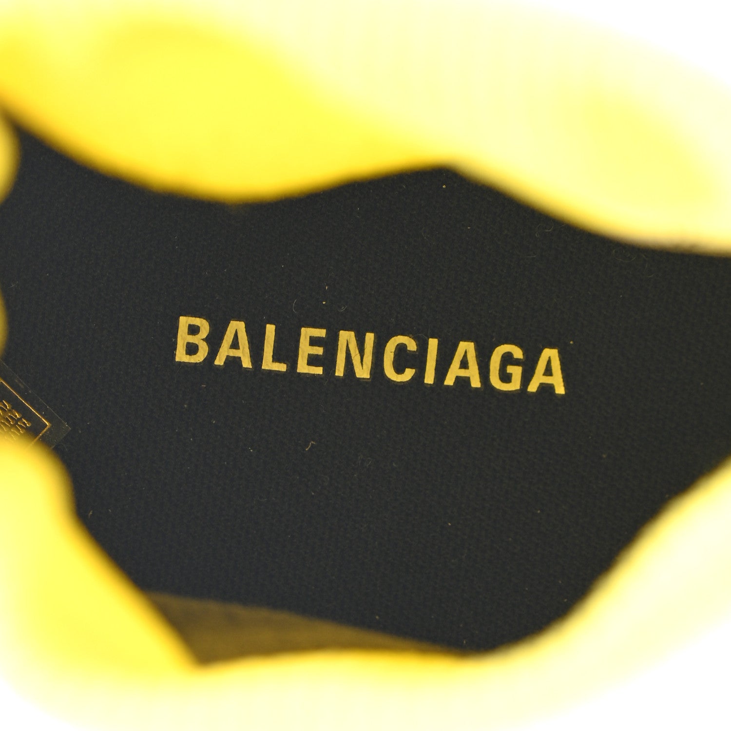 Balenciaga Technical 3D Recycled Knit Womens Speed 2.0 Transparent Sole Sneakers 38 Light Yellow 7 of 9