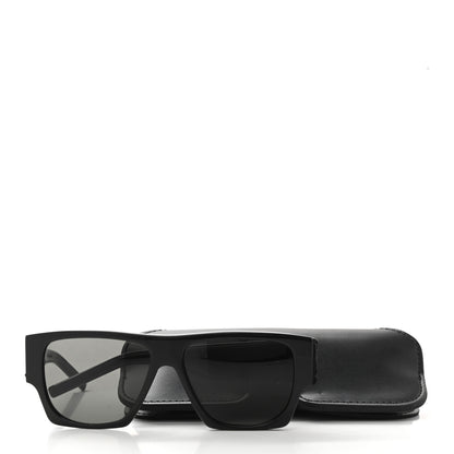 Saint Laurent Acetate Square Sunglasses SL M17 Black 9 of 9