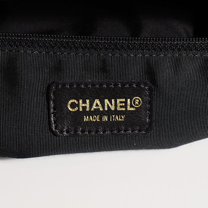 Chanel Lambskin Quilted Chocolate Bar CC Flap Black 6 of 8