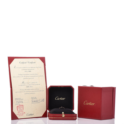 Cartier 18K Pink Gold 3.5mm LOVE Wedding Band Ring 46 3.75 5 of 5