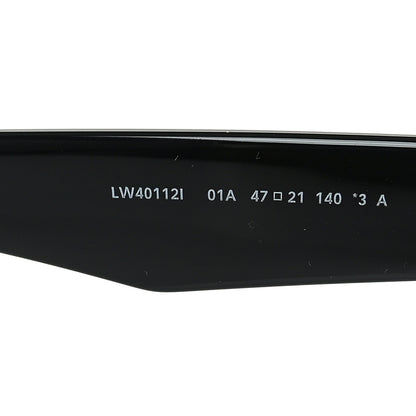 Loewe Acetate Curvy Round Sunglasses LW40112I Black 6 of 7