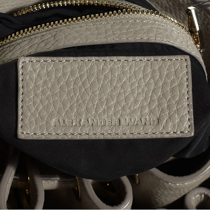 Alexander Wang Pebbled Lambskin Diego Bucket Bag Oyster 6 of 6