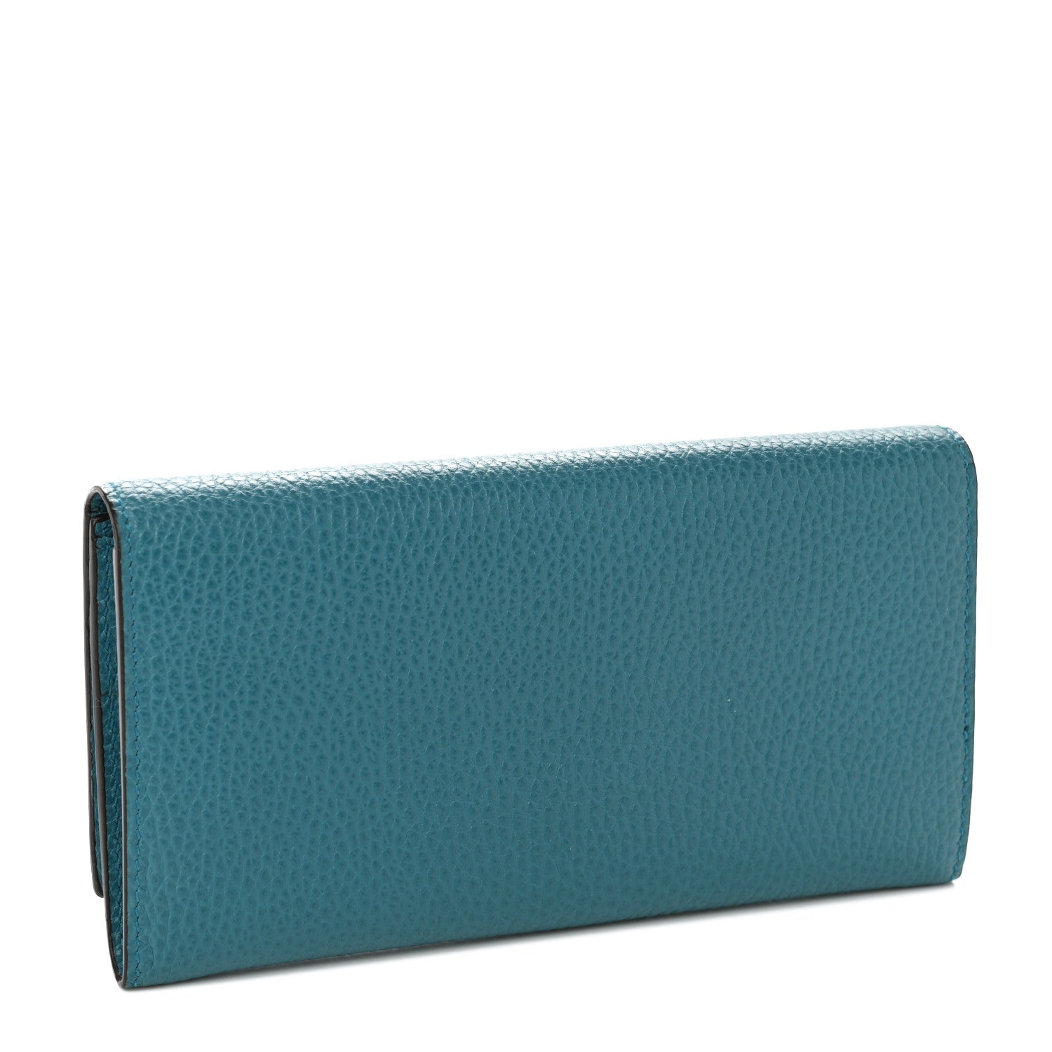 Gucci Dollar Calfskin Interlocking G Continental Wallet Deep Cobalt 3 of 9