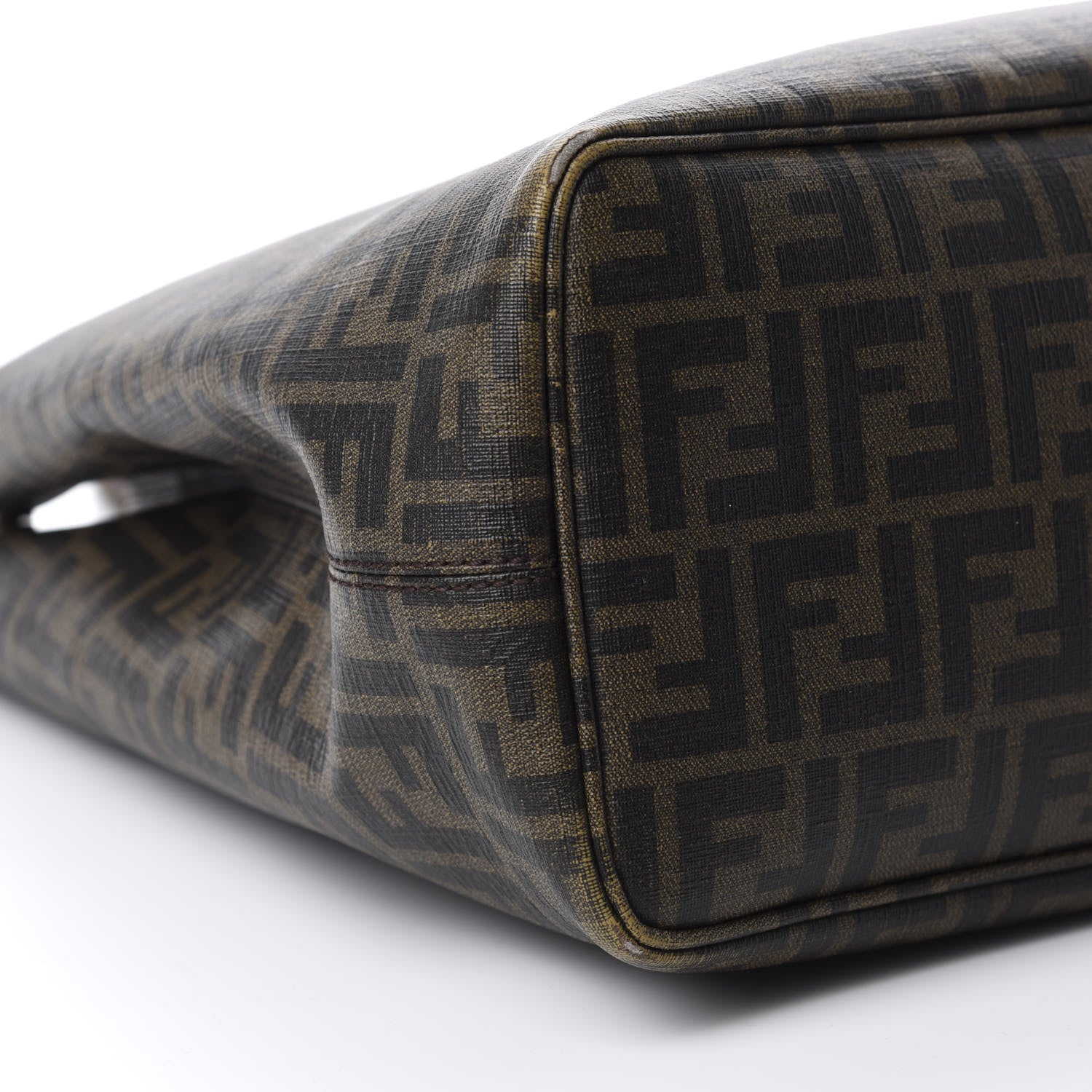 Fendi Zucca Spalmati Large Tote Tobacco 6 of 12