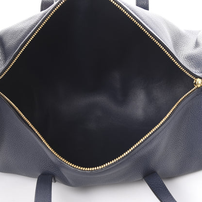 Mansur Gavriel Pebbled Lambskin Mini Duffel Bag Blu 4 of 8