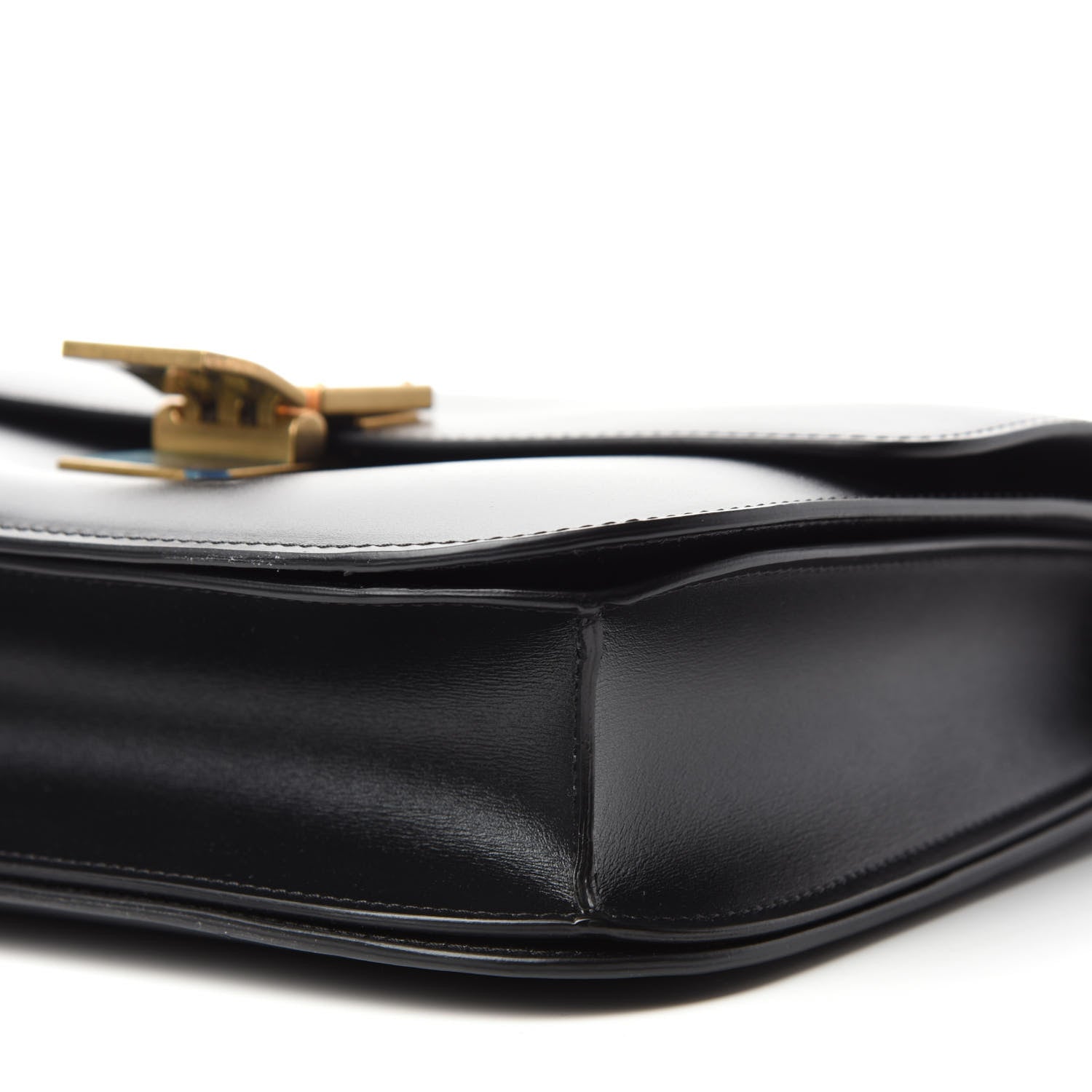 Celine Box Calfskin Medium Classic Box Flap Black 7 of 10