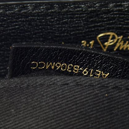 3.1 Phillip Lim 3.1 Embossed Grain Calfskin Pashli Camera Shoulder Bag Black 10 of 11