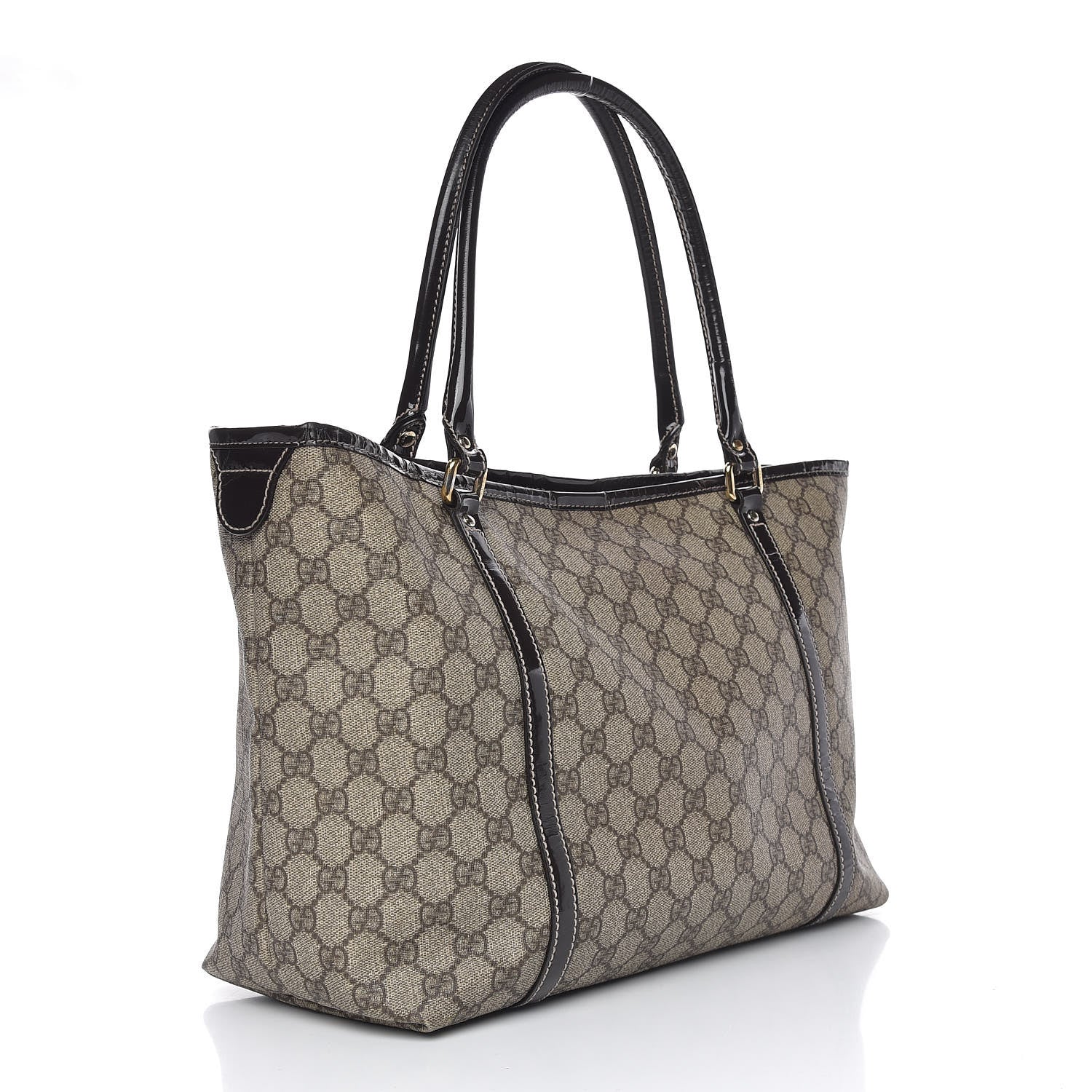 Gucci GG Plus Monogram Medium Joy Tote Dark Brown 3 of 26