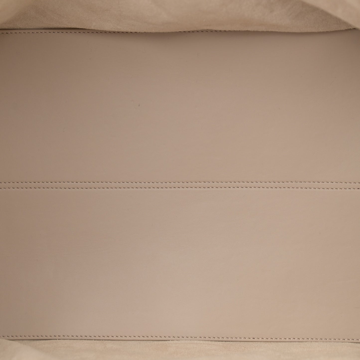 Calfskin Macrocannage Large Toujours Powder Beige