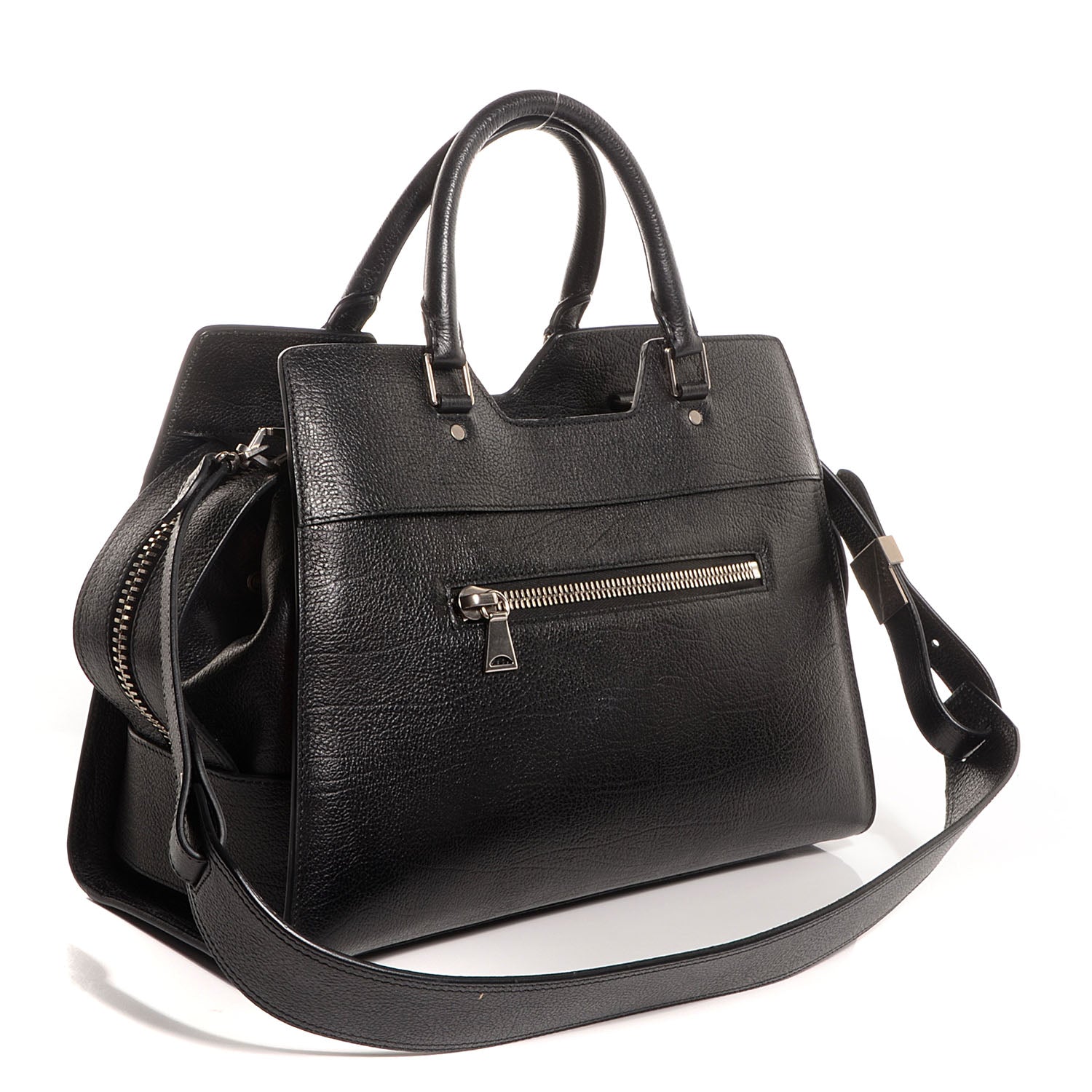Proenza Schouler Leather PS13 Small Satchel Black 4 of 11