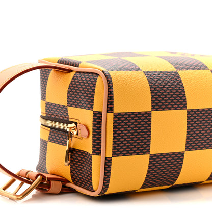 Louis Vuitton Damier Pop Dopp Kit Toilet Pouch Jaune Mat 8 of 10