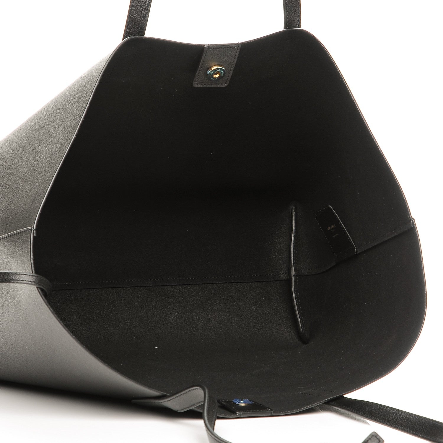 Saint Laurent Calfskin Large Shopping Tote Black 7 of 9