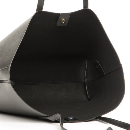 Saint Laurent Calfskin Large Shopping Tote Black 7 of 9