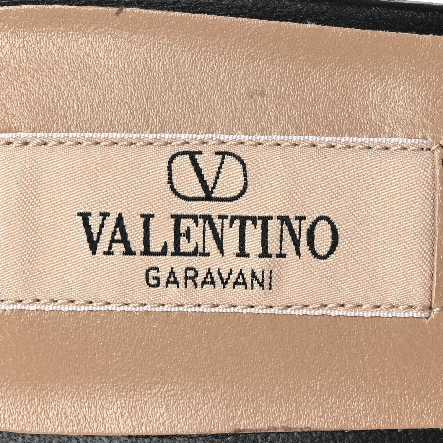 Valentino Garavani Nappa Rockstud Caged Flat Slide Sandals 37.5 Black 9 of 11