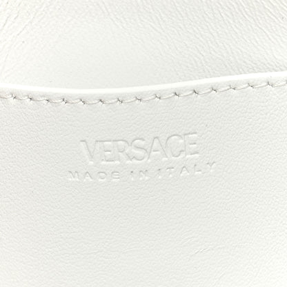 Versace Calfskin Small Greca Goddess Hobo White 6 of 9